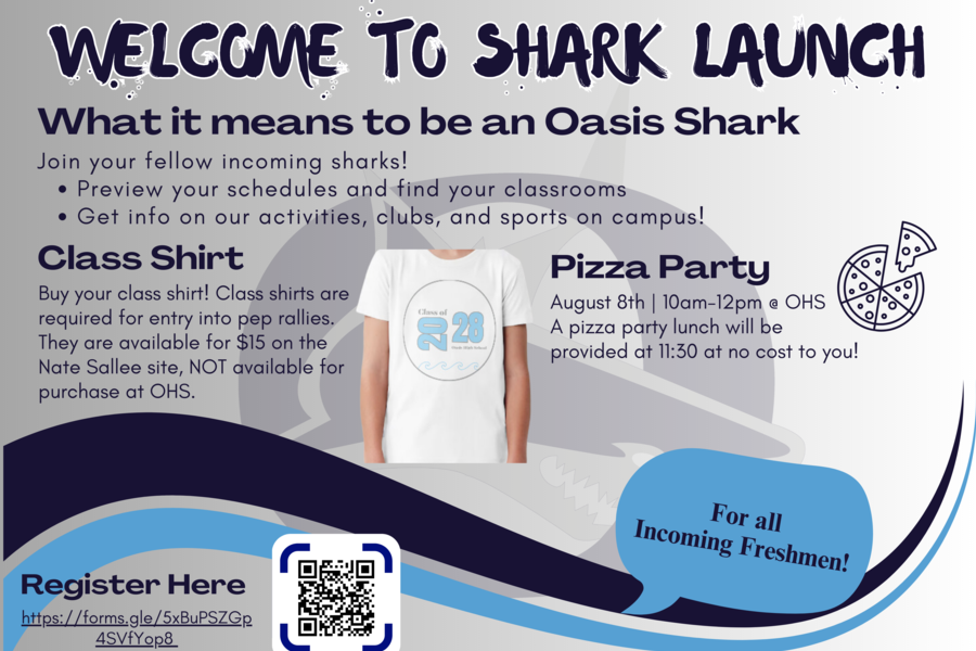 Shark Launch Incoming Freshmen