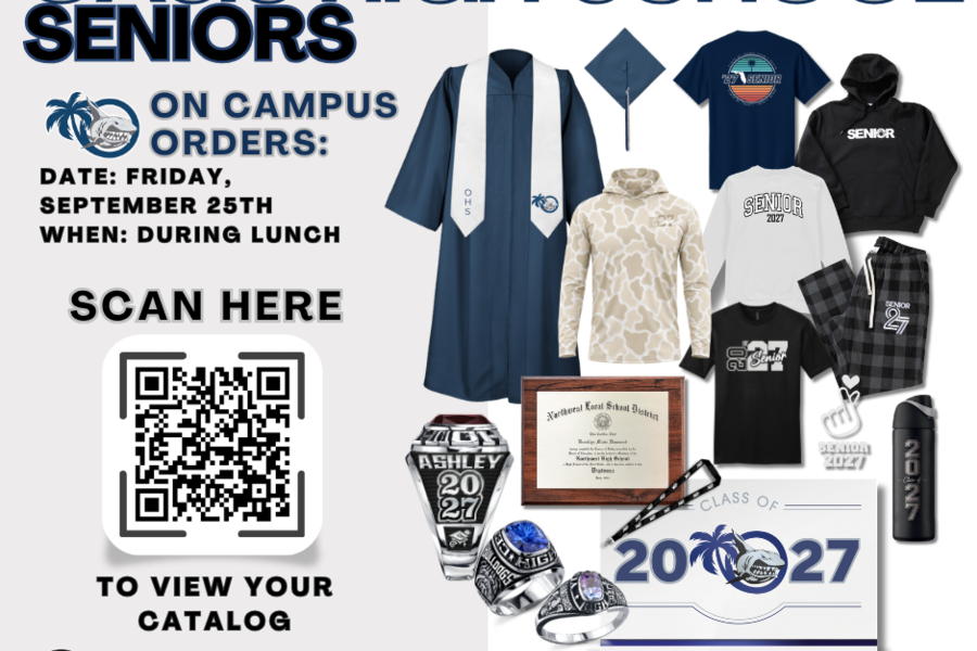 Cap and Gown Orders!